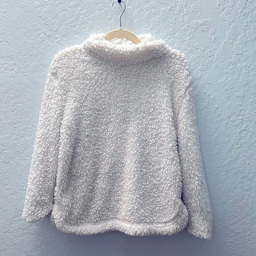 Star Above White Sweater